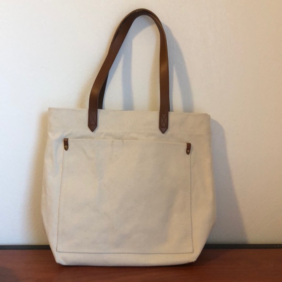 canvas medium transport tote